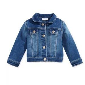 First Impressions Denim Jacket 6-9 M Comfy Stretch NEW